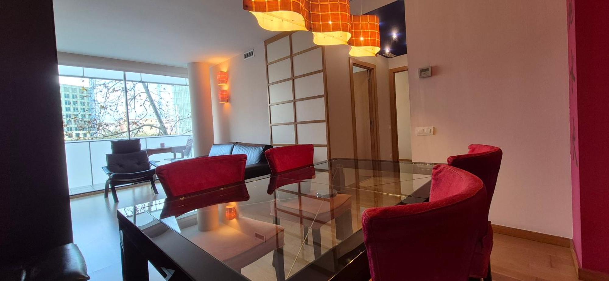 Apartamento En Avenida Diagonal - Torre Glorias - Angeles Terraza Barcelona Bagian luar foto