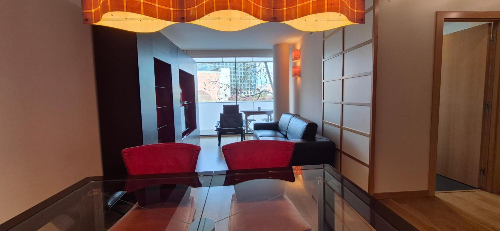 Apartamento En Avenida Diagonal - Torre Glorias - Angeles Terraza Barcelona Bagian luar foto