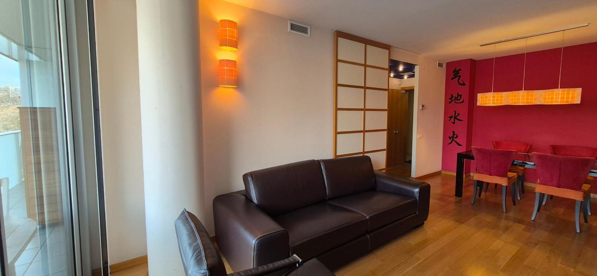 Apartamento En Avenida Diagonal - Torre Glorias - Angeles Terraza Barcelona Bagian luar foto