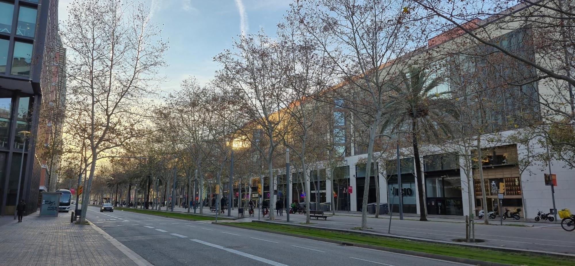 Apartamento En Avenida Diagonal - Torre Glorias - Angeles Terraza Barcelona Bagian luar foto