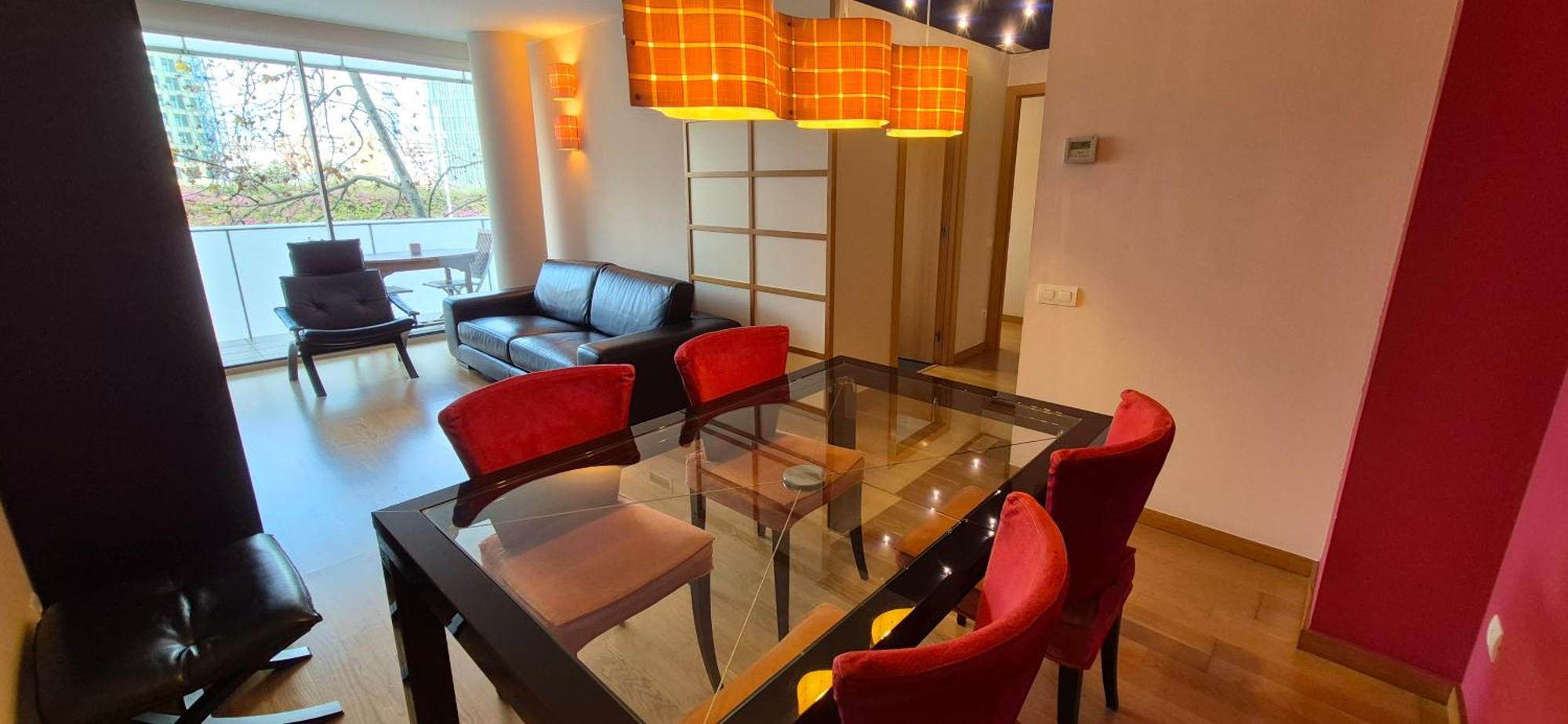Apartamento En Avenida Diagonal - Torre Glorias - Angeles Terraza Barcelona Bagian luar foto
