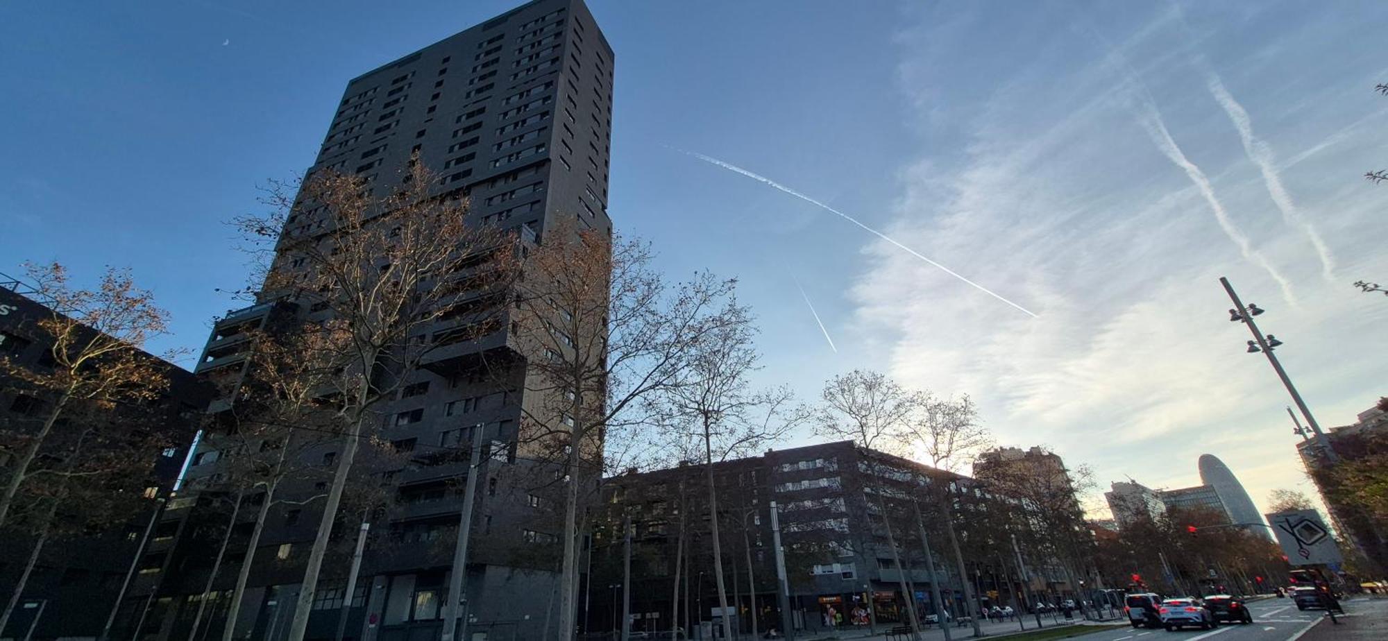 Apartamento En Avenida Diagonal - Torre Glorias - Angeles Terraza Barcelona Bagian luar foto