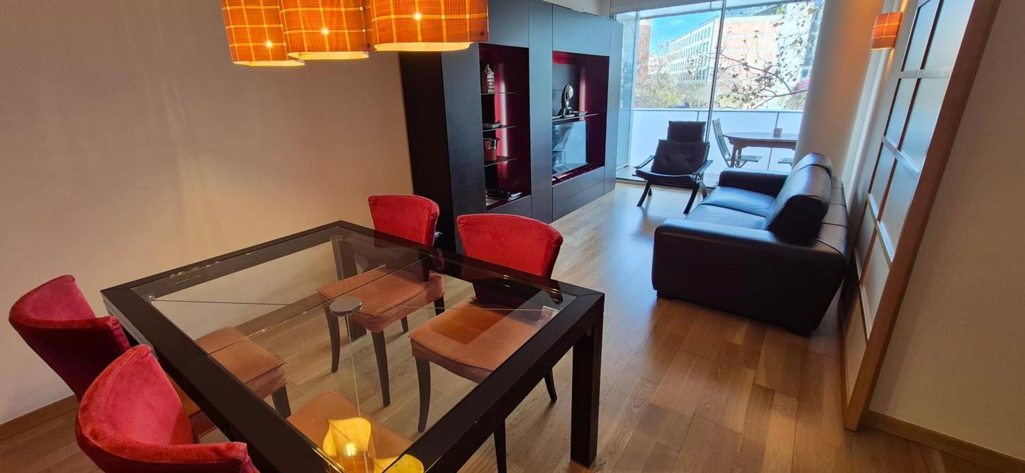 Apartamento En Avenida Diagonal - Torre Glorias - Angeles Terraza Barcelona Bagian luar foto